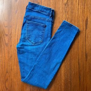 KORAL High Rise Skinny Blue Jeans